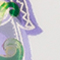 TRANSPARENT/ LILA/ BLAU