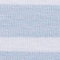 HELLBLAU/ WEISS GESTREIFT