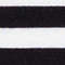 WEISS/ SCHWARZ GESTREIFT