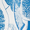 HELLBLAU/ WEISS