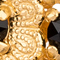 GOLD/ SCHWARZ