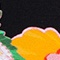 SCHWARZ/ GELB/ ROSA