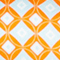 ORANGE/ HELLBLAU