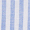 WEISS/ HELLBLAU GESTREIFT
