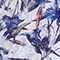 BLAU/ WEISS/ LILA