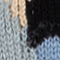 SCHWARZ/ BEIGE/ HELLBLAU