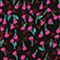 SCHWARZ/ PINK/ DUNKELGRÜN
