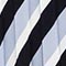 SCHWARZ/ BLAUGRAU/ WEISS GESTREIFT