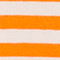 ORANGE/ WEISS GESTREIFT