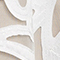 BEIGE/ WEISS