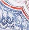 CREME/ BLAU/ PINK