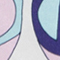 BLAU/ ROSA/ WEISS