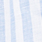 HELLBLAU/ WEISS GESTREIFT