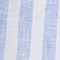 HELLBLAU/ WEISS GESTREIFT