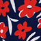 BLAU/ ROT/ WEISS