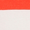 ORANGE/ WEISS GESTREIFT
