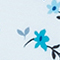 HELLBLAU/ WEISS
