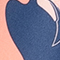 BLAU/ ORANGE