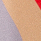 HELLBRAUN/ BLAU/ ROT