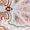 BEIGE/ BLAU/ LACHS