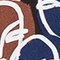 SCHWARZ/ BLAU/ HELLGELB