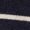 DUNKELBLAU/ CREME GESTREIFT