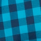 TÜRKIS/ DUNKEL BLAU KARIERT