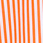 ORANGE/ WEISS GESTREIFT