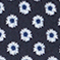 DUNKELBLAU/ WEISS