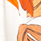 CREME/ ORANGE/ ROT
