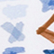 BLAU/ WEISS/ BRAUN