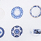 BLAU/ WEISS