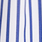 BLAU/ WEISS GESTREIFT
