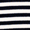 WEISS/ DUNKELBLAU GESTREIFT