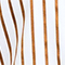 WEISS/ COGNAC GESTREIFT