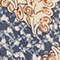 CREME/ DUNKELBLAU