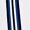 WEISS/ BLAU/ SCHWARZ GESTREIFT
