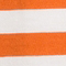 ORANGE/ WEISS GESTREIFT