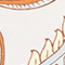 BEIGE/ BRAUN/ BLAU
