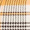 ORANGE/ DUNKELBRAUN/ ECRU