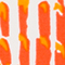 ORANGE/ WEISS