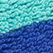 BLAU/ MINT GESTREIFT