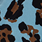 HELLBLAU/ COGNAC/ SCHWARZ
