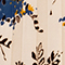 HELLBEIGE/ BLAU/ DUNKELBRAUN