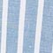 BLAU/ WEISS GESTREIFT