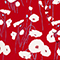 ROT/ CREME/ HELLBLAU