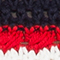 WEISS/ DUNKELBLAU/ ROT