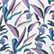 WEISS/ BLAU/ LILA
