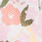 CREME/ ROSA/ GRÜN