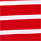 ROT/ WEISS GESTREIFT